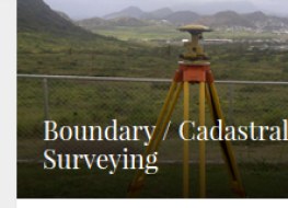 Boundary / Cadastral Surveying